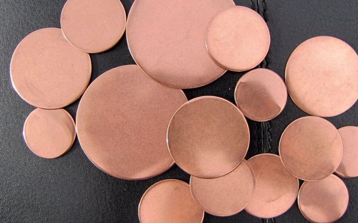 Copper Nickel Circle